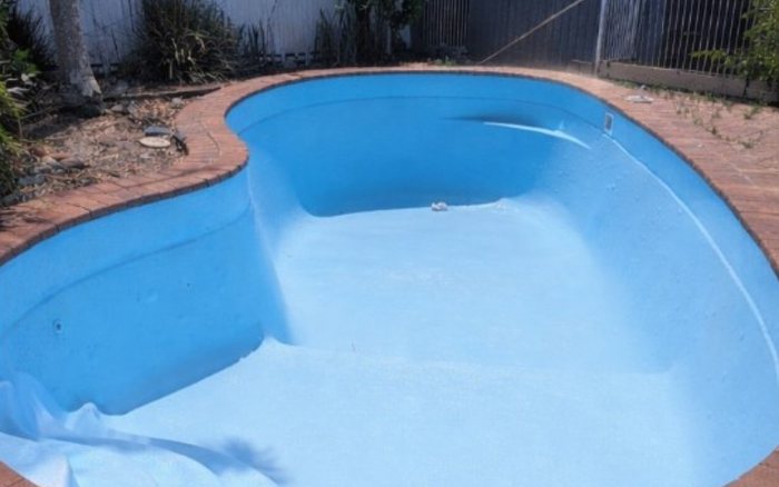Pool restored, resurfaced and refilled